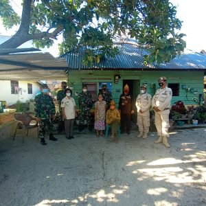 Kanminvetcad I/09 Simalungun Saling Berbagi di Masa Pandemi Covid-19 dan PPKM