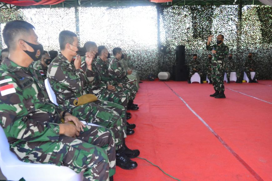 Tim Pusat Pembinaan Mental TNI-AD Beri Pembekalan Bintalidjuang di Yonarhanud 11/WBY 3 arhanud 11 1 2