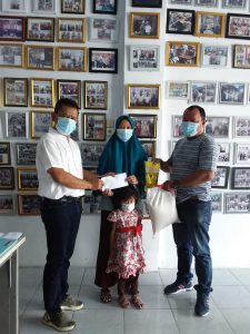 Wujud Kebersamaan, Ketua Pewarta Kembali Gulirkan Bantuan Sembako