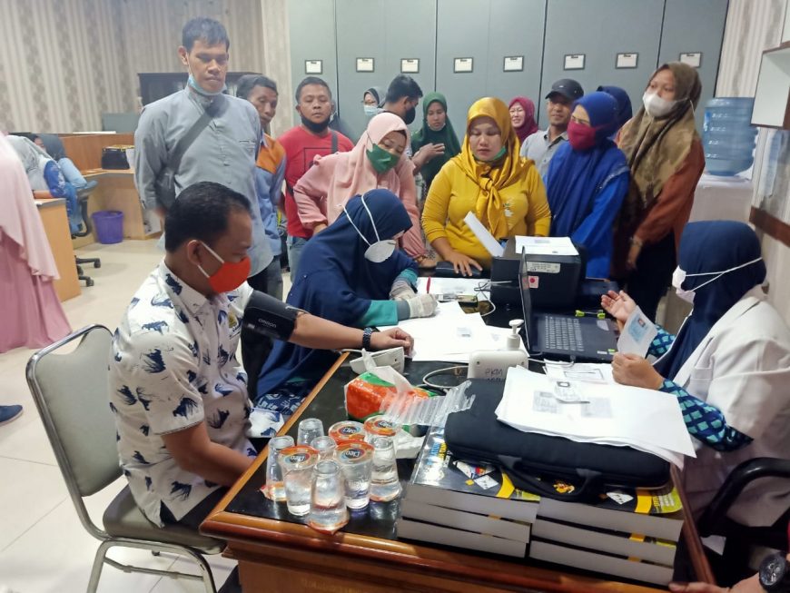 Anggota dan Pegawai Sekretariat DPRK Aceh Tamiang Divaksin 2 IMG 20210902 WA0148