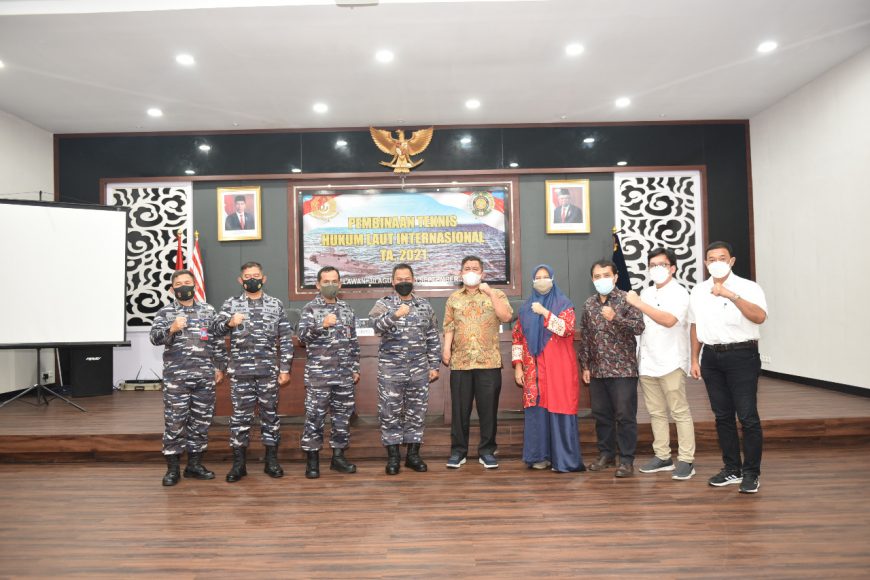 Danlantamal I Resmi Tutup Bintek Hukum Laut Internasional