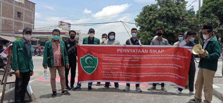 HIMMAH Sumut Desak Poldasu Tangkap Fritz Ueki Prapanca Damanik 2 IMG 20210909 WA0101 1