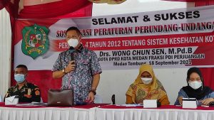 Wong Chun Sen: Masyarakat Medan Harus Patuhi Prokes, Jangan Sampai Naik Level Lagi