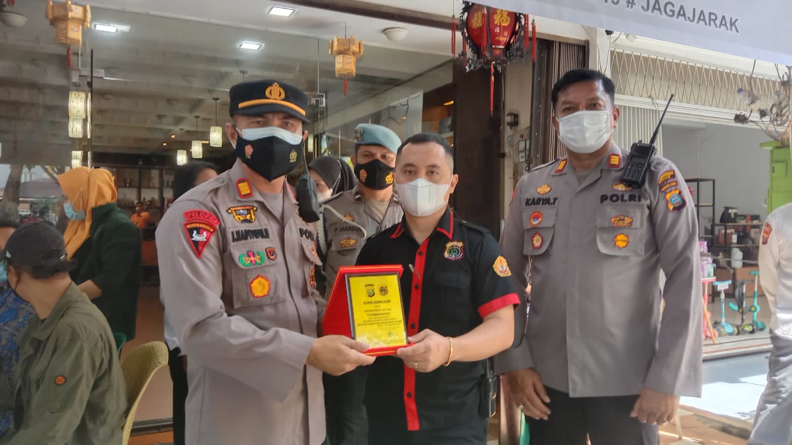 Kapolsek Percut Seituan AKP Janpiter