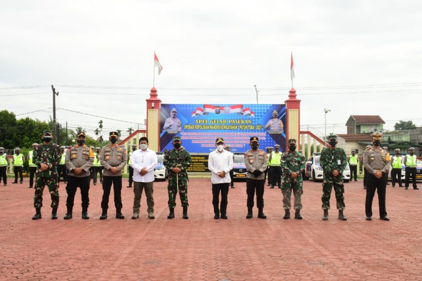 Danlantamal I Hadiri Apel Gelar Operasi Patuh Toba 2021