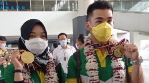Harris Horatius dan Juwita Niza Wasni Bangga Disambut Kapoldasu