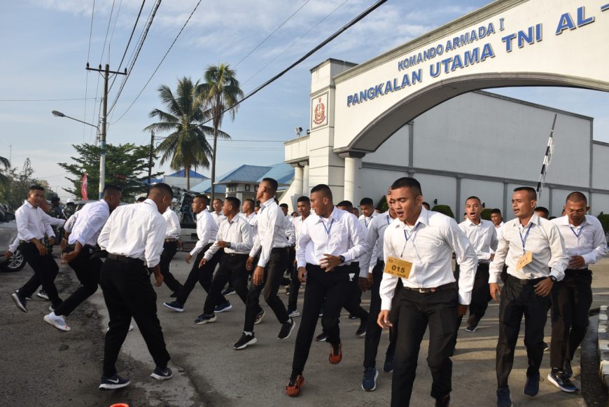 Casis Bintara Lantamal I Belawan Terbang ke Malang