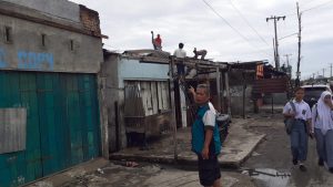 Medan Utara Disapu Puting Beliung, Ratusan Rumah Rusak