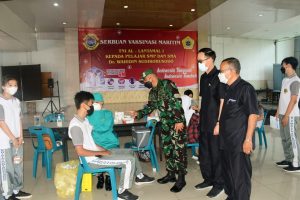 Hari Sumpah Pemuda Ke-93, Lantamal I Kebut Serbuan Vaksin buat Pelajar Dr Wahidin Sudirohusodo