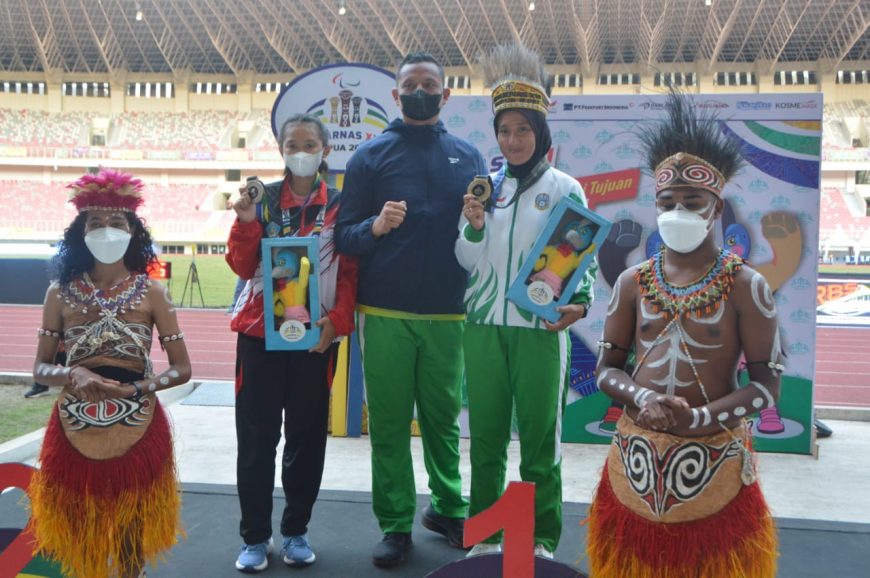 Dulang 13 Emas, Sumut Tembus Tiga Besar Peparnas Papua 2021