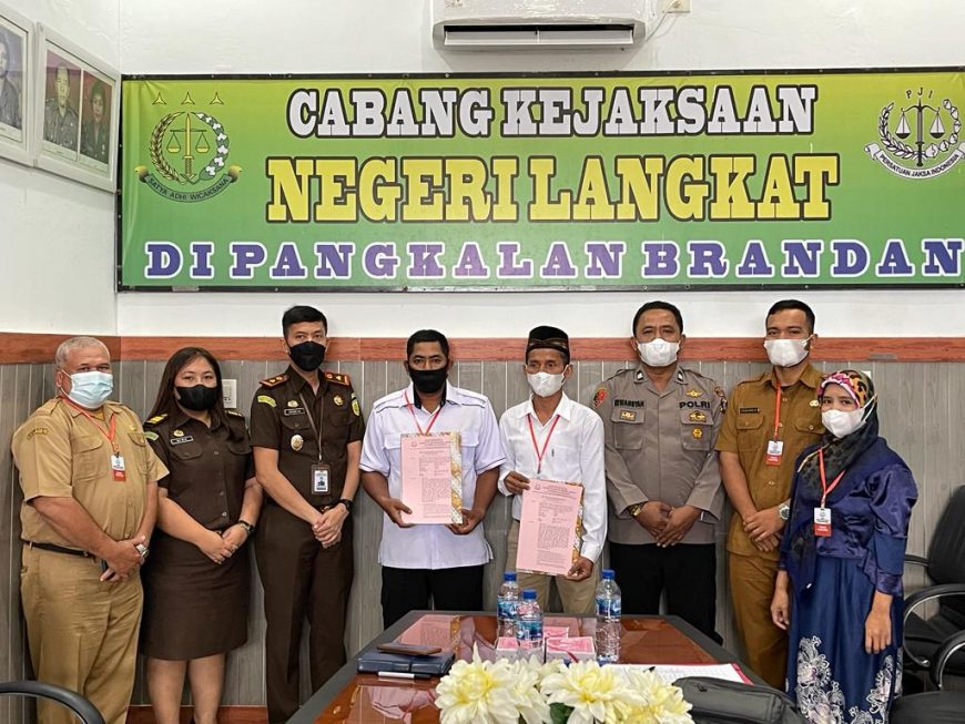 Cabjari Pangkalan Brandan Laksanakan Amanat Perja Nomor 15 Tahun 2020