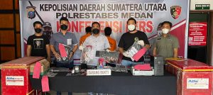Sat Reskrim Polrestabes Medan Bekuk Pelaku Curat di Alfamart