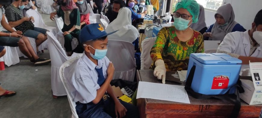 Percepat Tuntaskan Vaksinasi, BIN Sumut Turunkan 1700 Dosis ke Tanjung Mulia Hilir