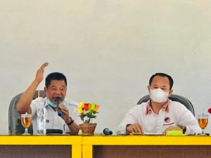 Kapolres Labuhanbatu Imbau Camat dan Staf Pemerintahannya Agar Lebih Aktif Percepat Vaksin