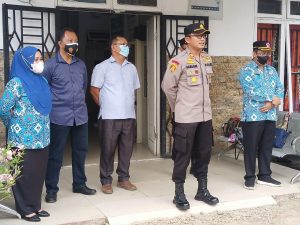 Kejar Target 100 Persen, Kapolsekta Kota Pinang Gencar Lakukan Sosialisasi dan Vaksinasi