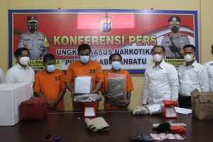 Polres Labuhanbatu Ungkap Peredaran Ganja dan Sabu di Rantau Prapat