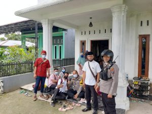 Percepat 70 Persen Sampai Akhir Tahun, Kapolsek Hamparan Perak Kejar Vaksin ‘Door To Door’ di 16 Desa