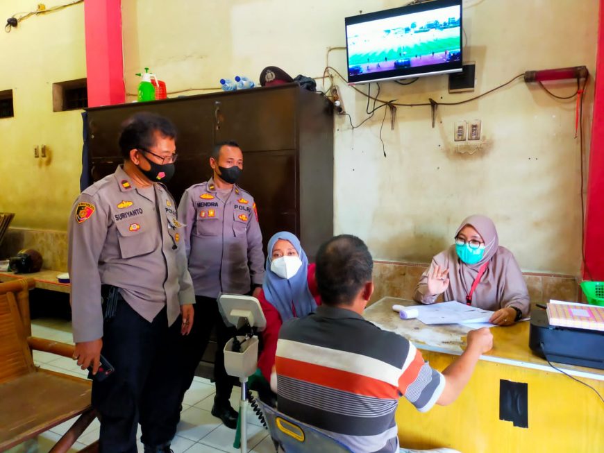 Tahanan Rutan Polres Asahan Mendapat Layanan Vaksinasi Gratis