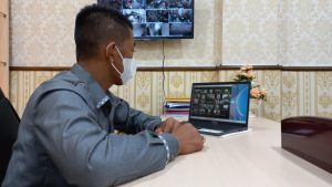 Lewat Zoom Meeting, Dirut PUD Pasar Ingatkan Jajaran Perketat Disiplin Prokes Jelang Akhir Tahun