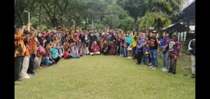 Pererat Silaturahmi, PAC PP Medan Area dan KNPI Gatering Ke Bukit Lawang