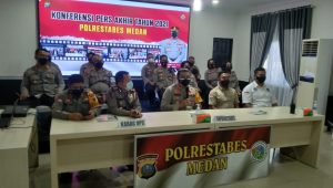 Kapolrestabes Medan: Perayaan Natal & Tahun Baru di Medan Berjalan Aman dan Kondusif