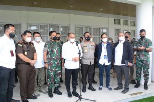 Pangdam I/BB Bersama Forkopimda Sumut Akselerasikan Target Vaksinasi Nasional