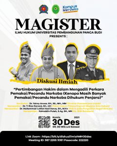 Refleksi Akhir Tahun Magister Hukum UNPAB: Prosedur Hukum dan Anggaran Hambat Rehabilitasi Pecandu Narkotika