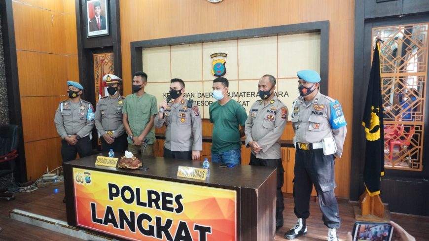 Sempat Kabur, Oknum Banpol Polres Langkat Pemeras Sopir Diciduk di Labuhanbatu 2 IMG 20220123 WA0098
