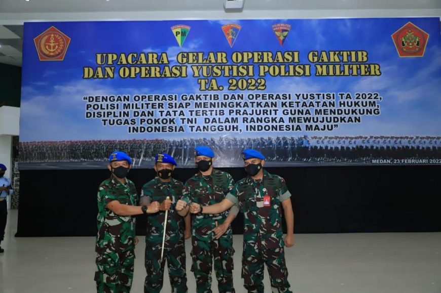Pangdam I/BB: Operasi Gaktib dan Yustisi Polisi Militer Berkorelasi untuk Penegakan Disiplin Prokes 3 2 28