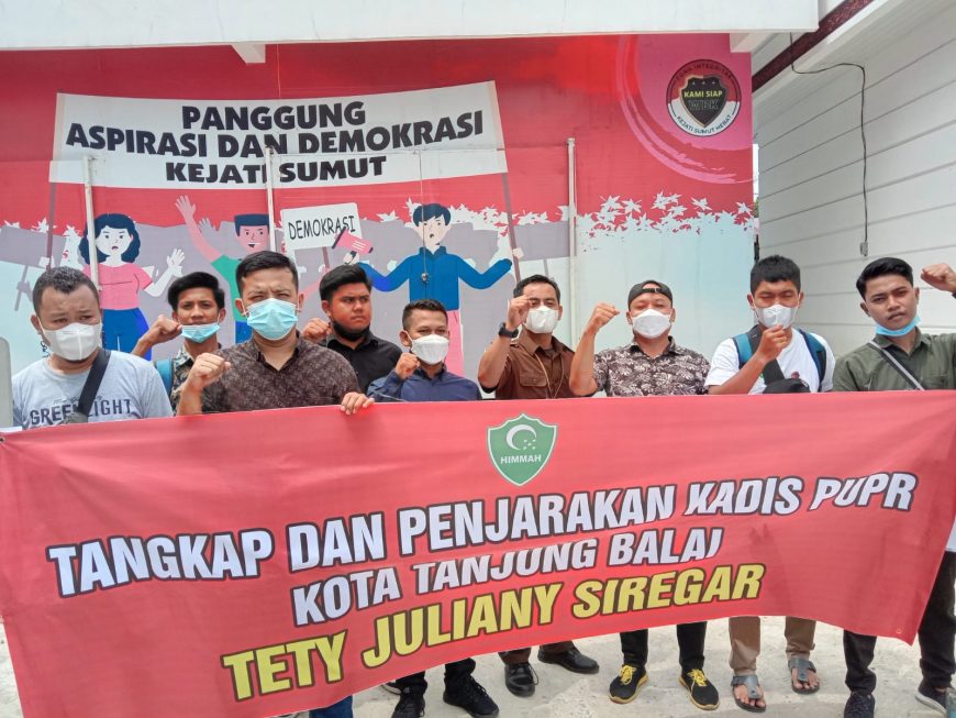 PW HIMMAH Sumut Desak Kejatisu Periksa Kadis PUPR Tanjungbalai 2 IMG 20220214 WA0083