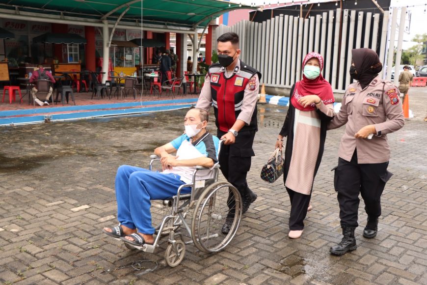 Akselerasi Vaksinasi Serentak Indonesia, Polresta Deli Serdang Kembali Laksanakan Vaksinasi Massal 3 IMG 20220227 WA0043