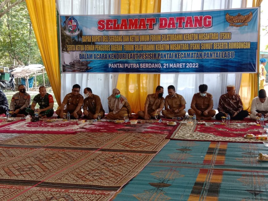 Masyarakat Empat Desa Pantai Labu Bersama FSKN Gelar Genduri Laut 3 2 39
