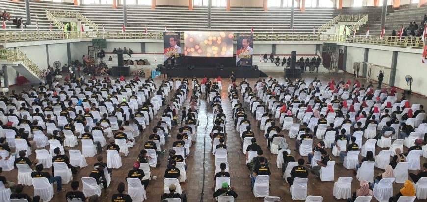 Relawan Berkumpul di Blora, Pastikan 2024 Tegak Lurus Kawal Jokowi 3 3 3