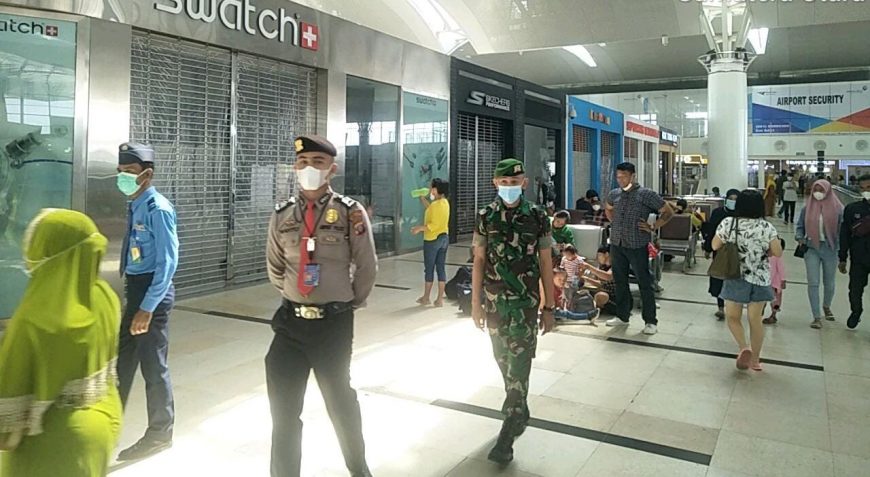 Polsek Kawasan Bandara Kualanamu Laksanakan Patroli Yustisi Protokol Kesehatan 2 IMG 20220315 WA0089