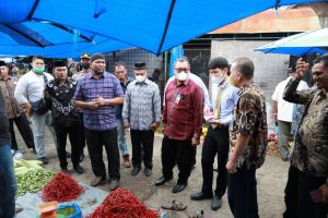 Wakil Walikota Lhokseumawe Pantau Harga Kebutuhan Pokok