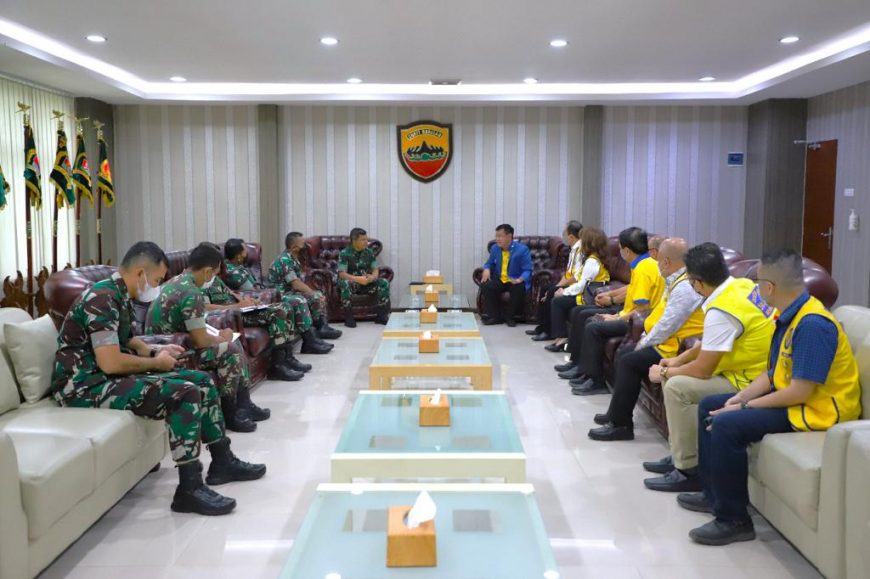 Pangdam I/BB Terima Audiensi Lions Club Indonesia di Makodam I/BB 2 2 11