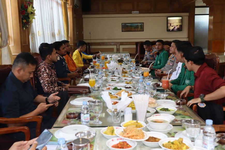 Ketemu Presiden Mahasiswa, Ini Kata Kapolrestabes Medan 3 2 18