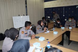Sosialisasi Penggunaan Aplikasi SISDM Polri, Kabag SDM Polrestabes Medan: Supaya Tahu Informasi Kedinasan