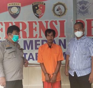 Reskrim Polsek Medan Area Tangkap Maling Sepeda Motor
