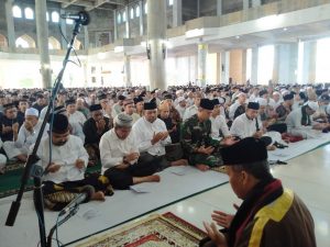 Pemko Lhokseumawe Laksanakan Shalat Idul Fitri di Masjid Islamic Center