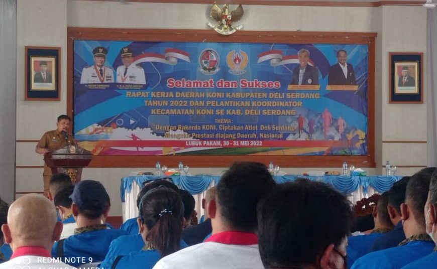 Bupati Ashari Tambunan Dukung Pejuang Olahraga Deliserdang