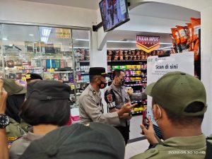 Polrestabes Gelar Operasi Yustisi di Pusat Perbelanjaan Jalan Aksara Medan