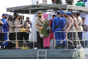 HUT Bhayangkara ke-76,Wakapolda Sumut Pimpin Upacara Tabur Bunga