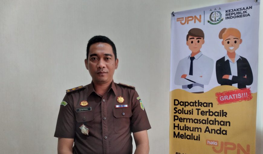 Kasi Pidum Kejari Kendari Moh Syafrul SH