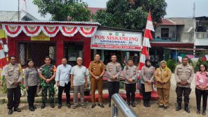 Jelang HUT Bhayangkara ke-76, Polrestabes Medan Datangi Poskamling di Dua Kecamatan