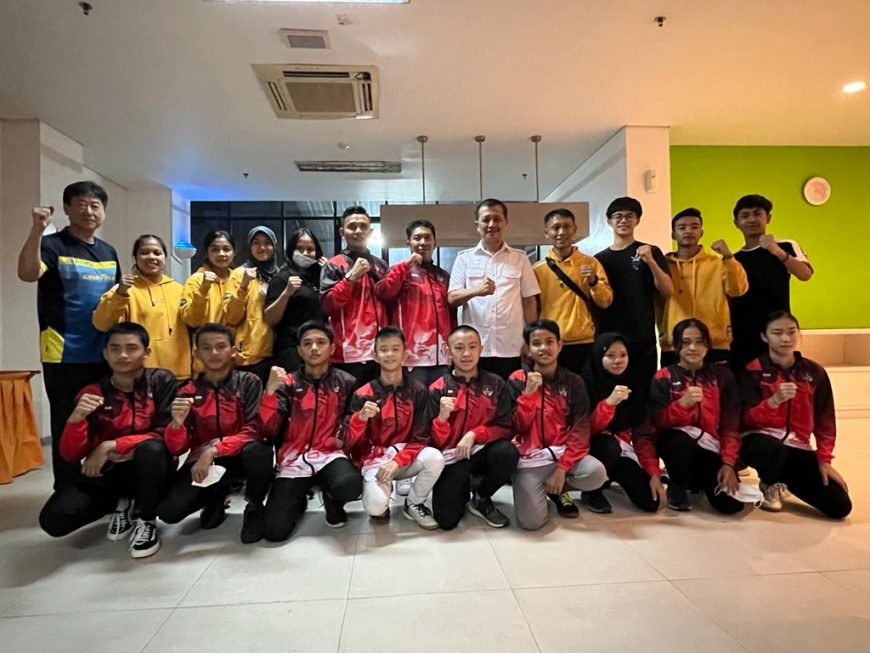 PP PTMSI Berangkatkan 16 Atlet Nasional Ikuti Ajang Bergengsi di Bangkok