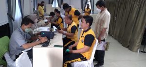 Polrestabes Medan Periksa Kesehatan Personel Secara Berkala 2 Periksa Kesehatan