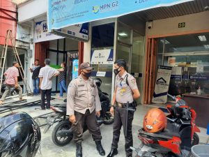 Sat Binmas Polrestabes Medan Ajak Satpam Terapkan Prokes