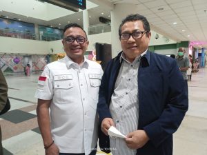 Turut Menjemput Ketum SMSI, Bobby O Zulkarnain Senang Ikut Ber- SMSI