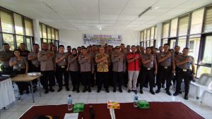 Polrestabes Medan Beri Pelatihan Tenaga Sekuriti PT WPM